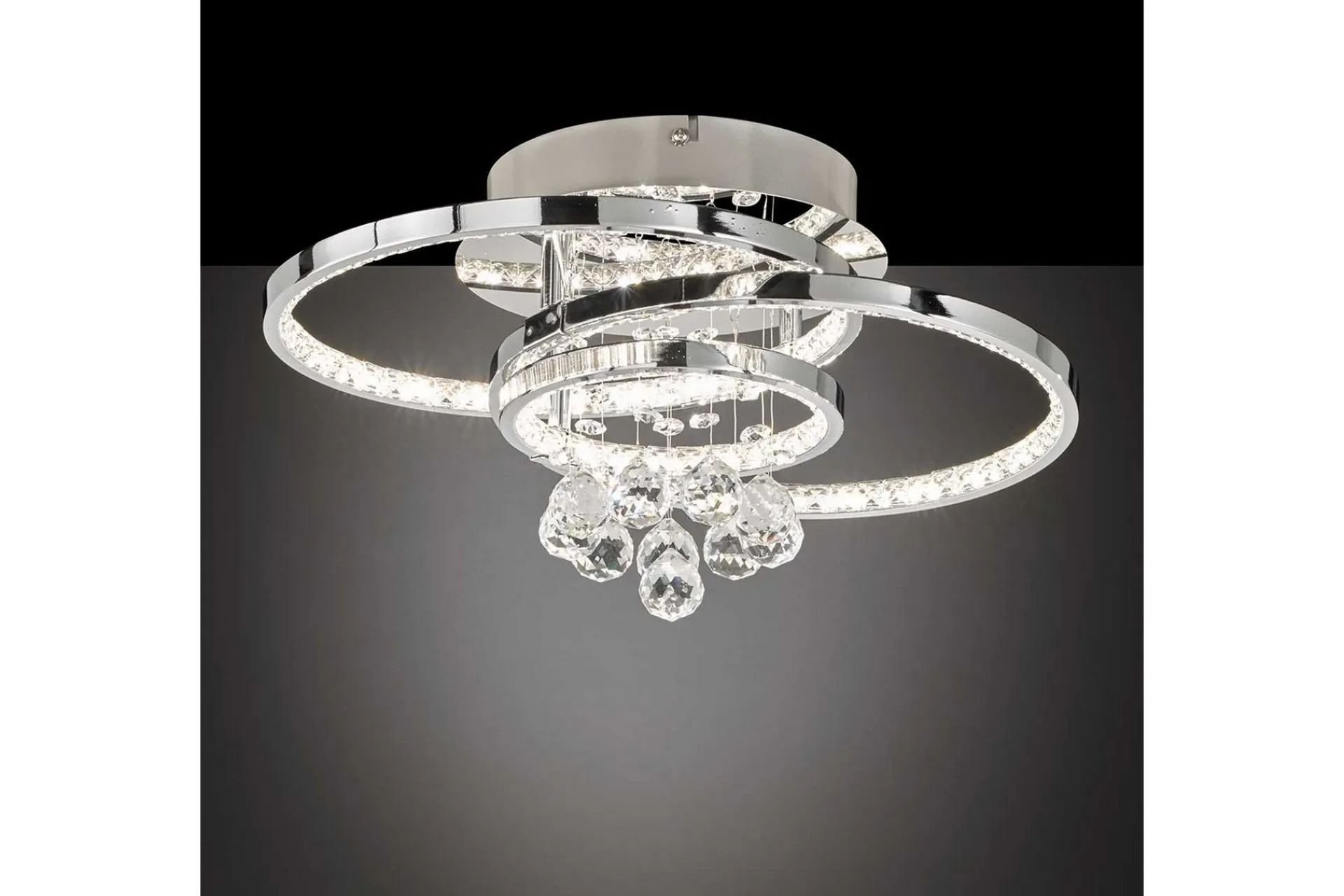Taklampe|Stuelampe-MEDLEY Plafond Sølv