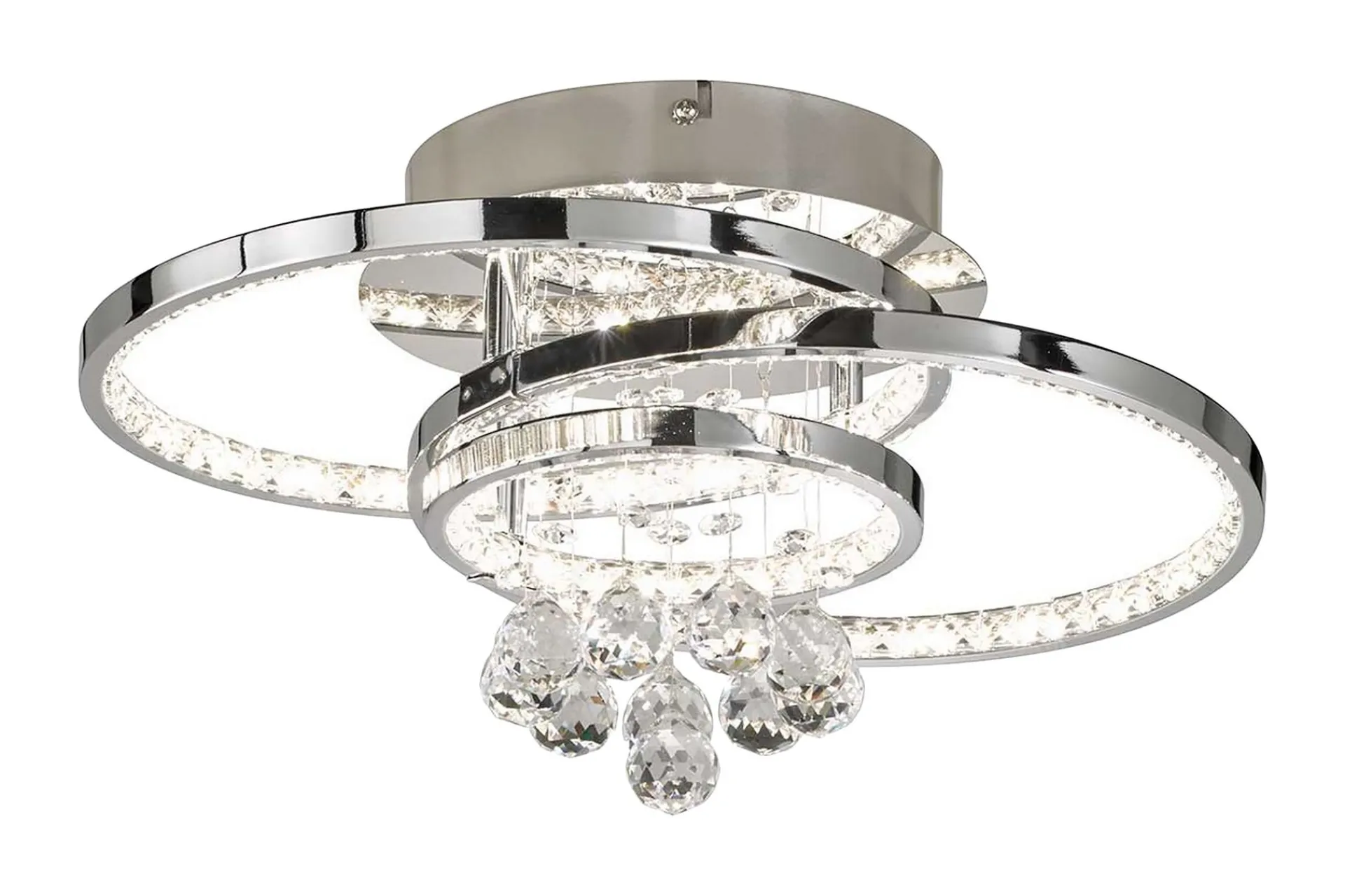 Taklampe|Stuelampe-MEDLEY Plafond Sølv