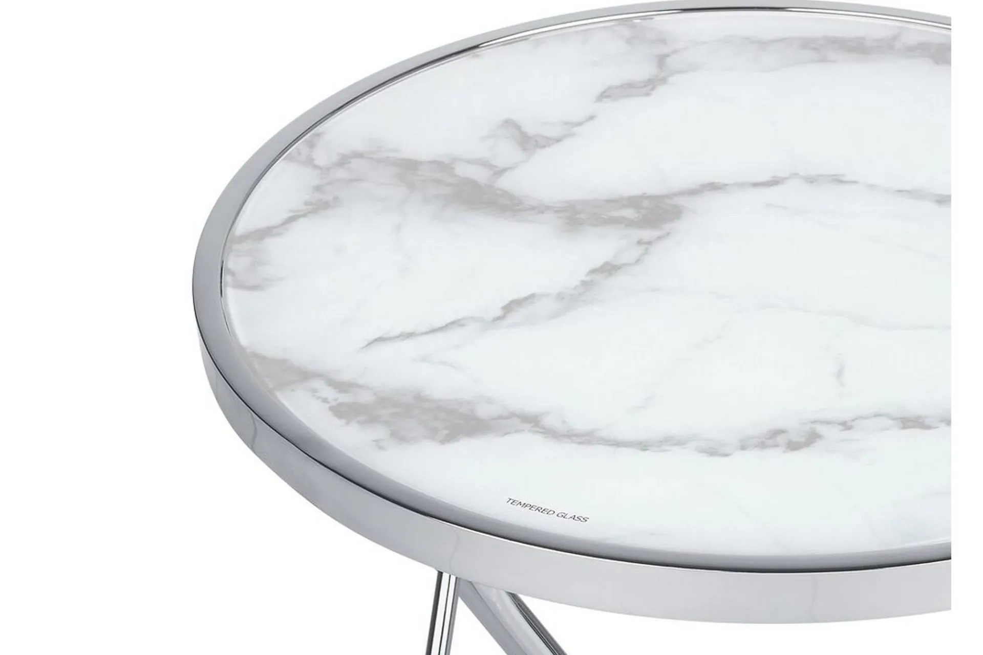 Meerah Sidebord Marmoreffekt