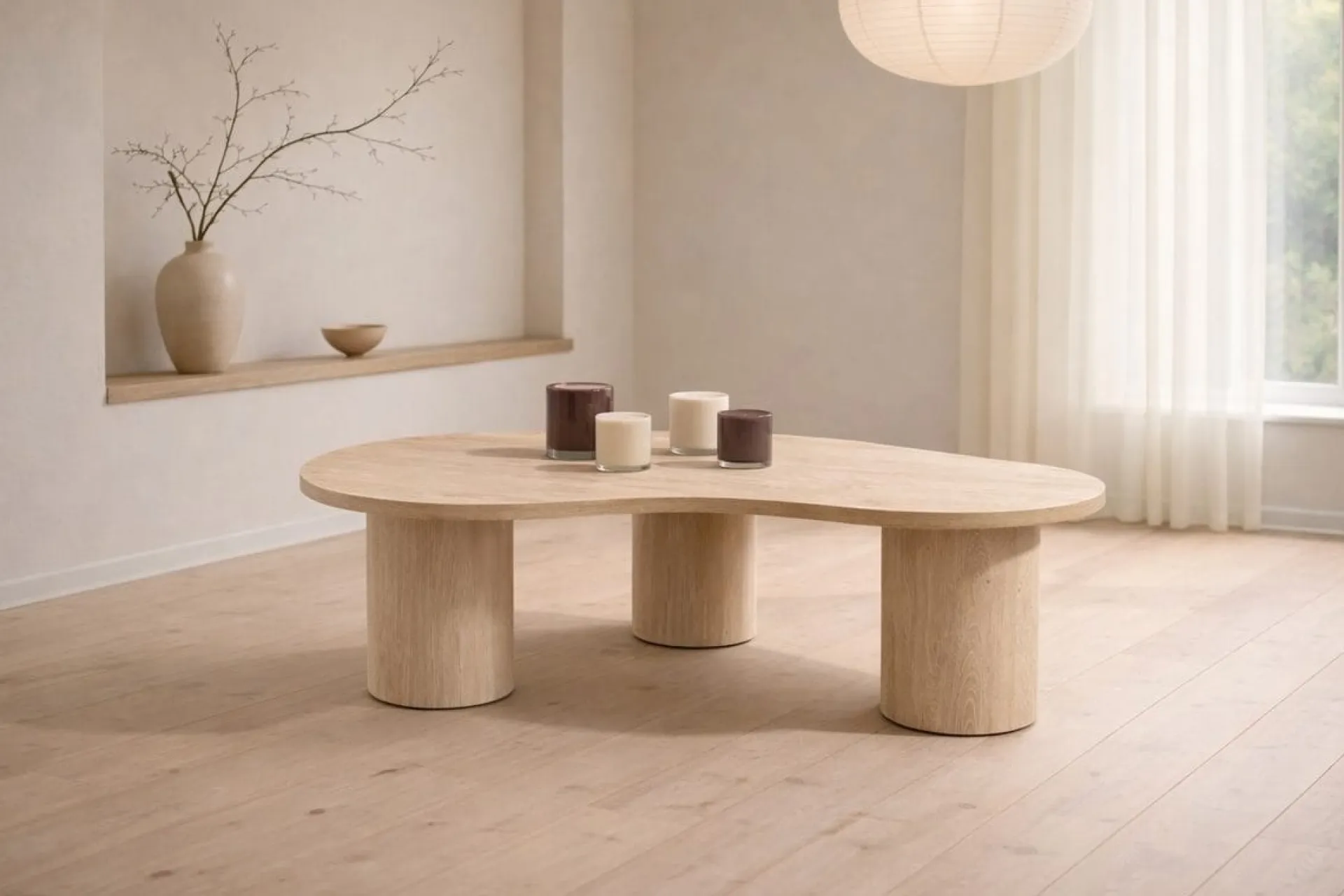 Venture Home Sofabord-Megg sofabord 130 cm naturfärgad