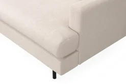 Scandi Days Menard Compact 4-seters Venstrevendt L-formet Sjeselongsofa i Stoff