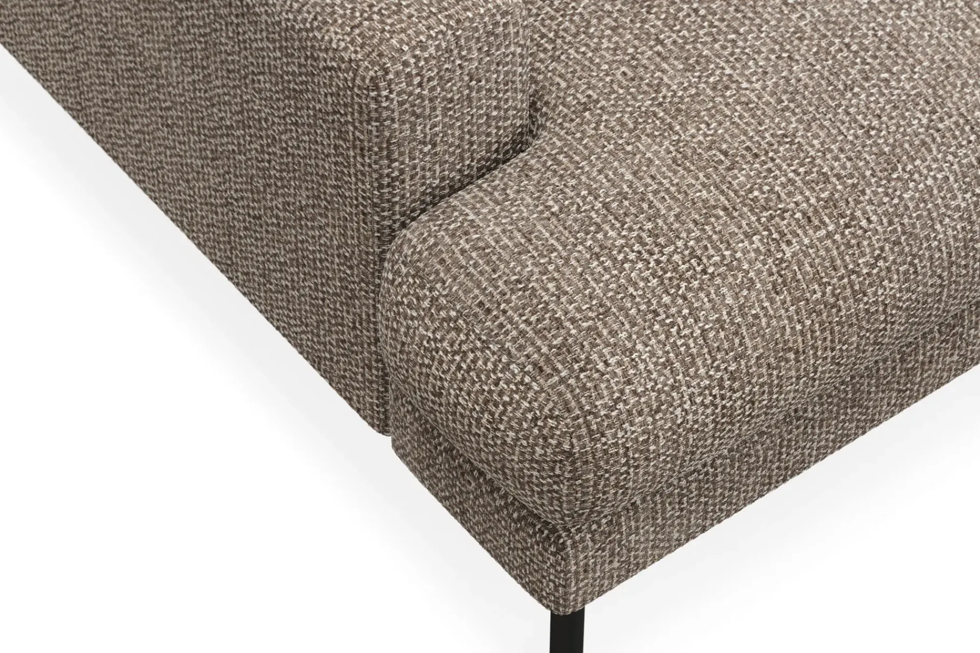 Scandi Days Menard Premium 5-seters høyrevendt L-formet dyp sjeselongsofa i chenille