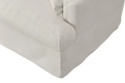 Scandi Days Sofa Med Sjeselong-Menard 4-seters Høyrevendt Dyp L-formet Sjeselongsofa i Stoff Beige