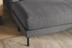 Scandi Days Menard 4-seters Høyrevendt Stor U-formet Dyp Sofa med Divan og Sjeselong i Stoff