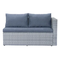 Comfort Garden Mendoza l-formet 4-seters sofagruppe i kunstrotting for altan og terrasse