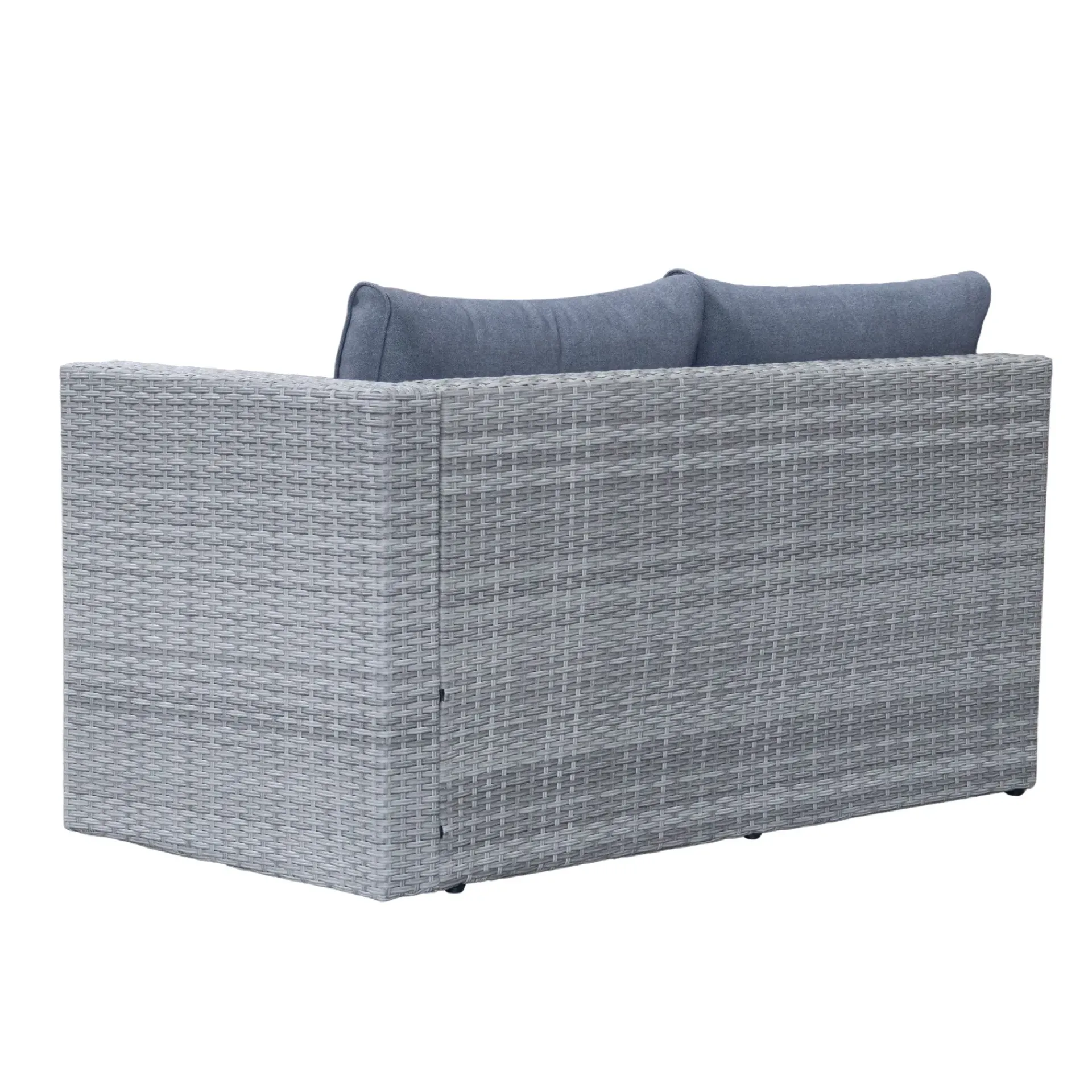 Comfort Garden Mendoza l-formet 4-seters sofagruppe i kunstrotting for altan og terrasse