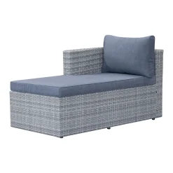 Comfort Garden Mendoza l-formet 4-seters sofagruppe i kunstrotting for altan og terrasse