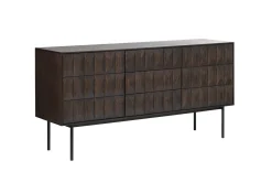 Sideboard & Skjenker-Merciat Sideboard 3 delar 160 cm Brun