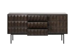 Sideboard & Skjenker-Merciat Sideboard 3 delar 160 cm Brun