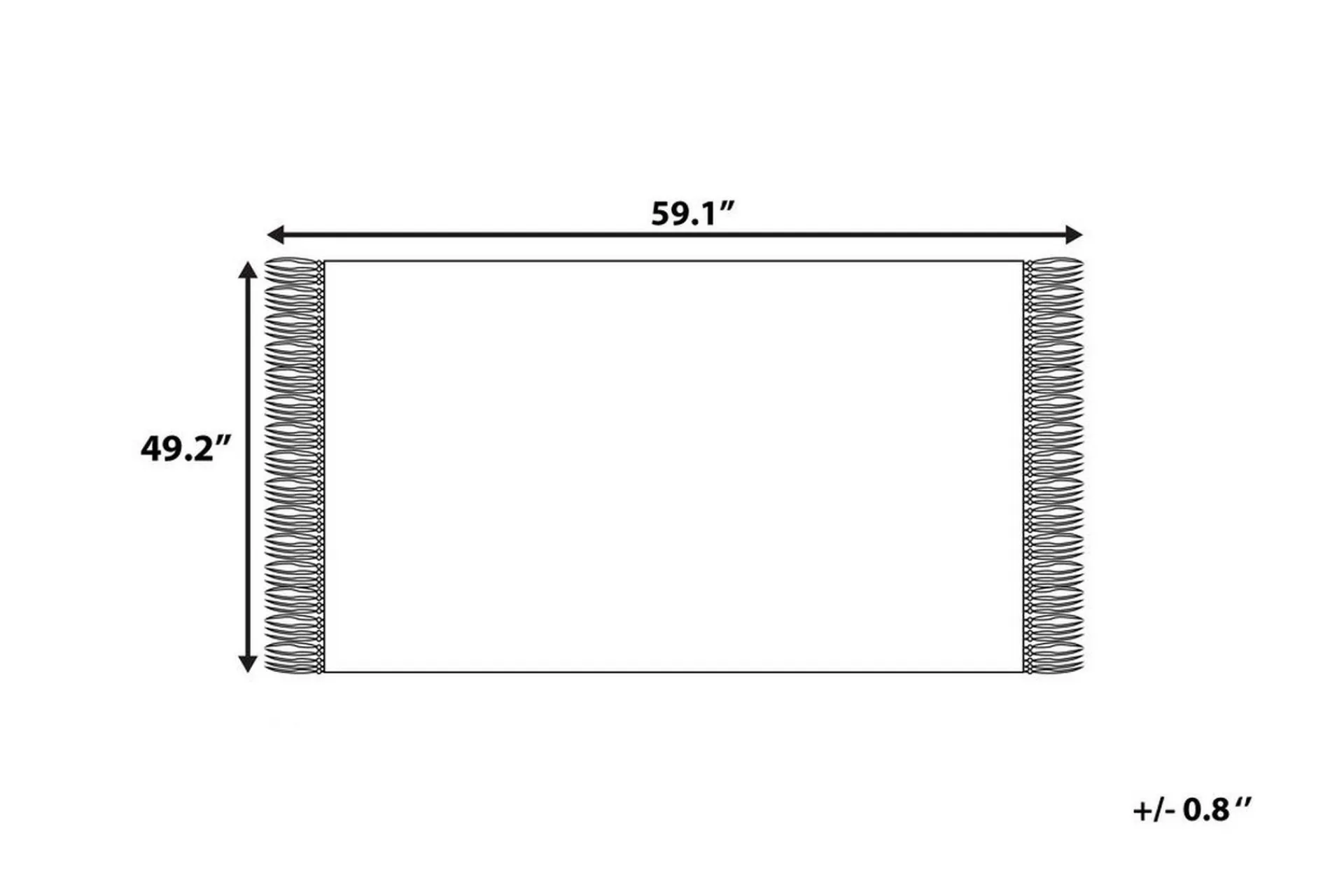 Tepper & Pledd-Merricks Pledd 125x150 cm Beige
