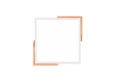 Trio Lighting Meta LED-Taklampe Matthvit/Tre