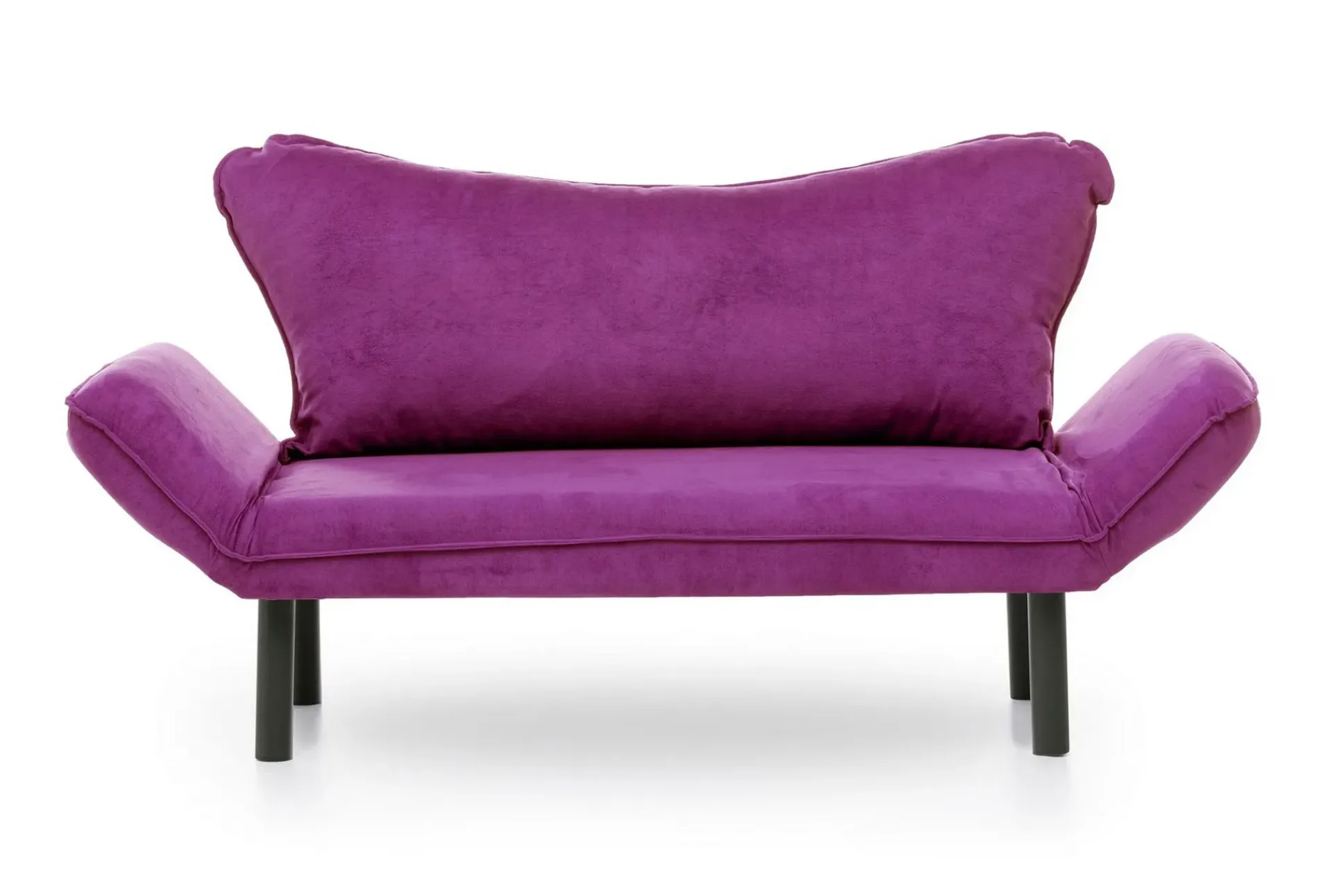 Velour Sofa & Fløyel Sofa-Mezonzo 2-seter Sovesofa Lilla