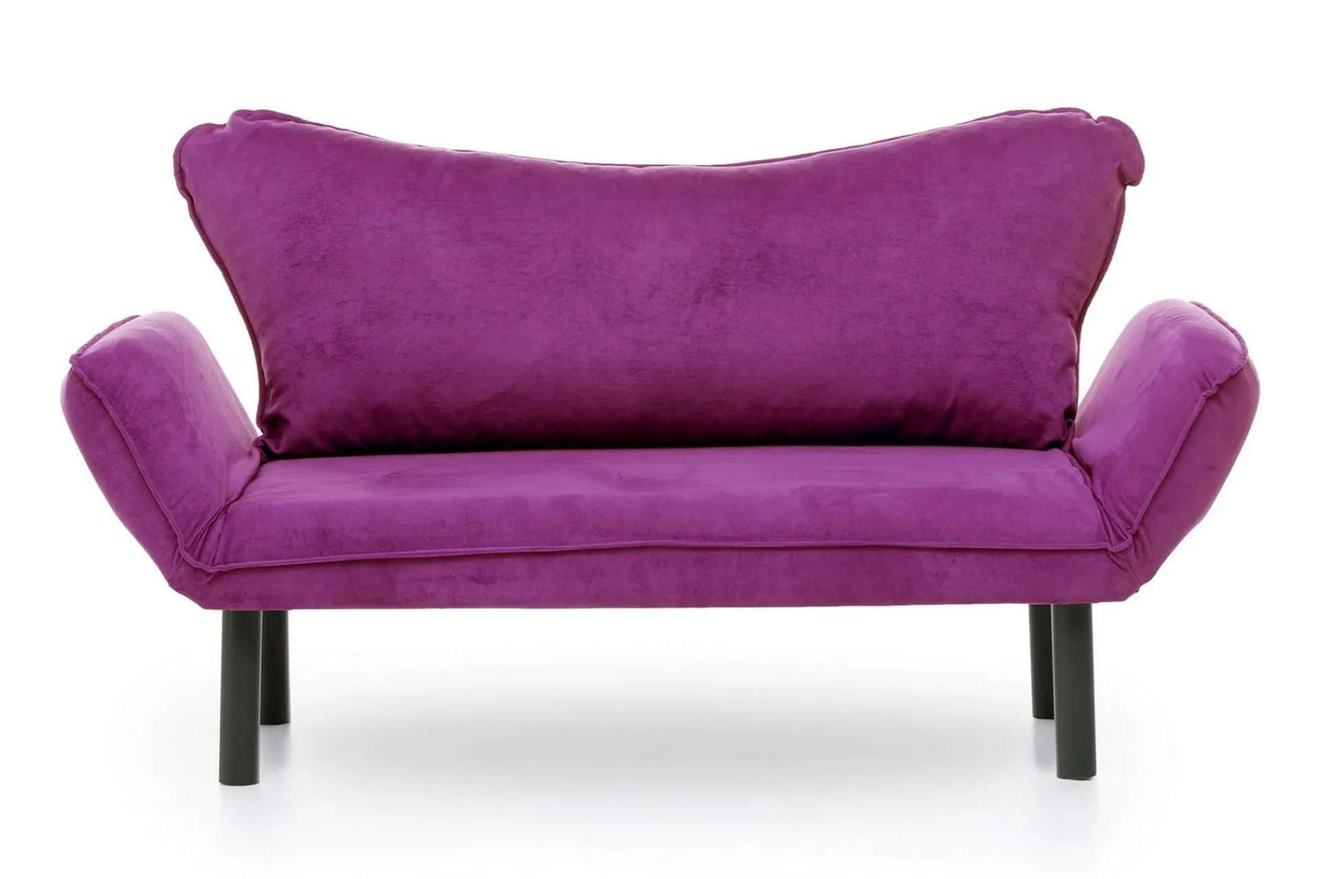 Velour Sofa & Fløyel Sofa-Mezonzo 2-seter Sovesofa Lilla