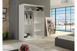Garderober & Garderobesystem-Miami Garderobe 120x58x200 cm trøffel