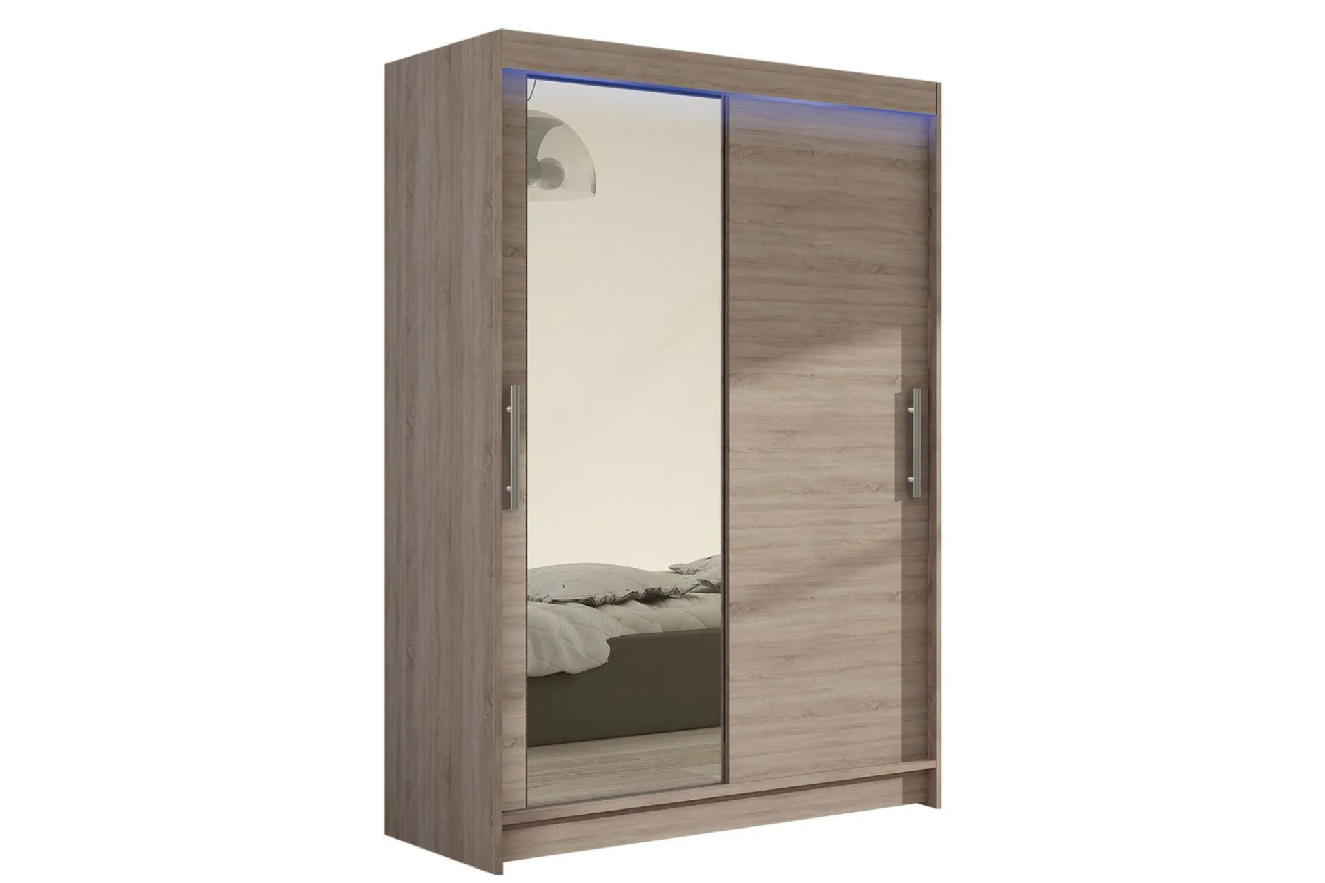 Garderober & Garderobesystem-Miami Garderobe 120x58x200 cm trøffel