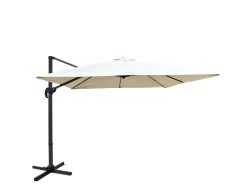 Markiser|Paviljonger-Miami Parasoll Frittstående 3×3 m Sand