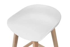 Barmøbler|Barstoler-Micco Barstol 47 cm Hvit