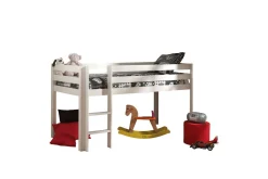 Middelseng med gardin Pino Birdy , , Uten sklie, Birdy, Ingen lommer