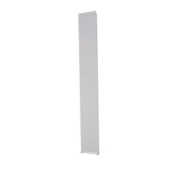 Byggesett Uterom|Lagringshus & Boder-Middle Panel of Louvers Wall for Gazebo HOME4YOU hvit