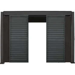 Middle Panel of Louvers Wall for Gazebo HOME4YOU