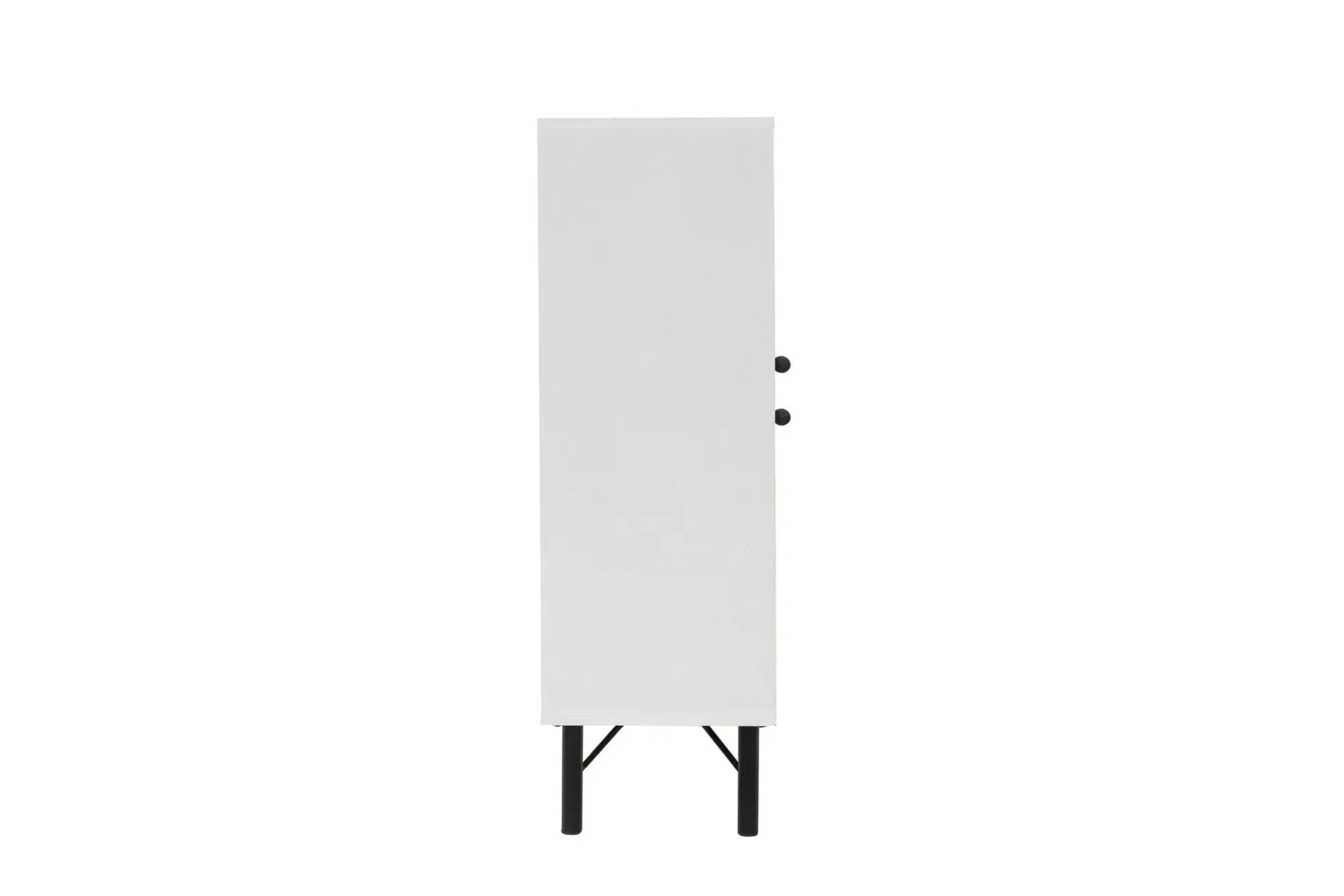 Oppbevaringsskap|Skap-Midia Highboard 95x111 cm Hvit/Brun/Lilla/Gul
