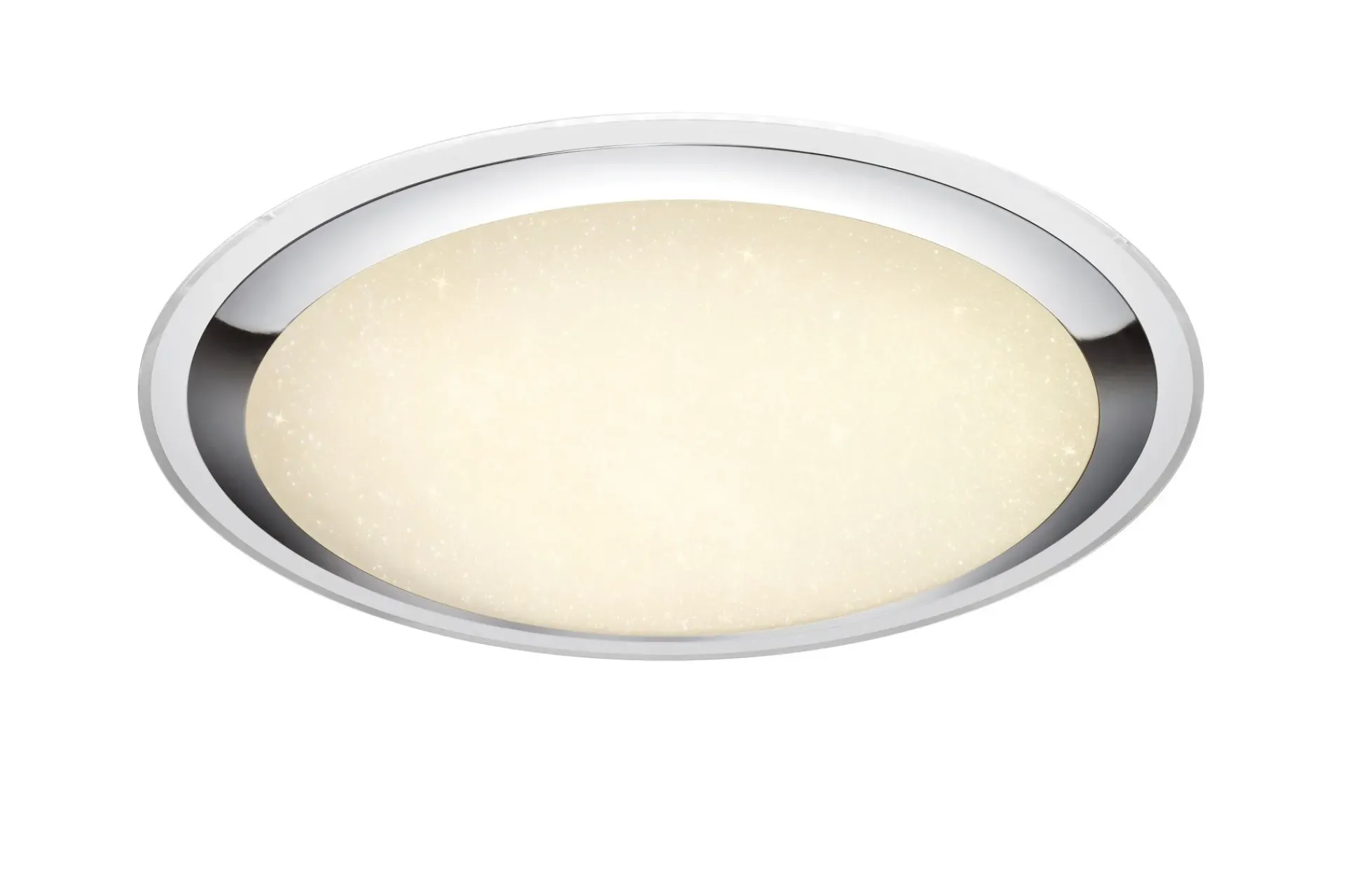 Trio Lighting Miko LED Plafond 85 cm Krom Stjernelys