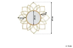 Veggspeil|Gangspeil-Milly Speil 67 cm Gull
