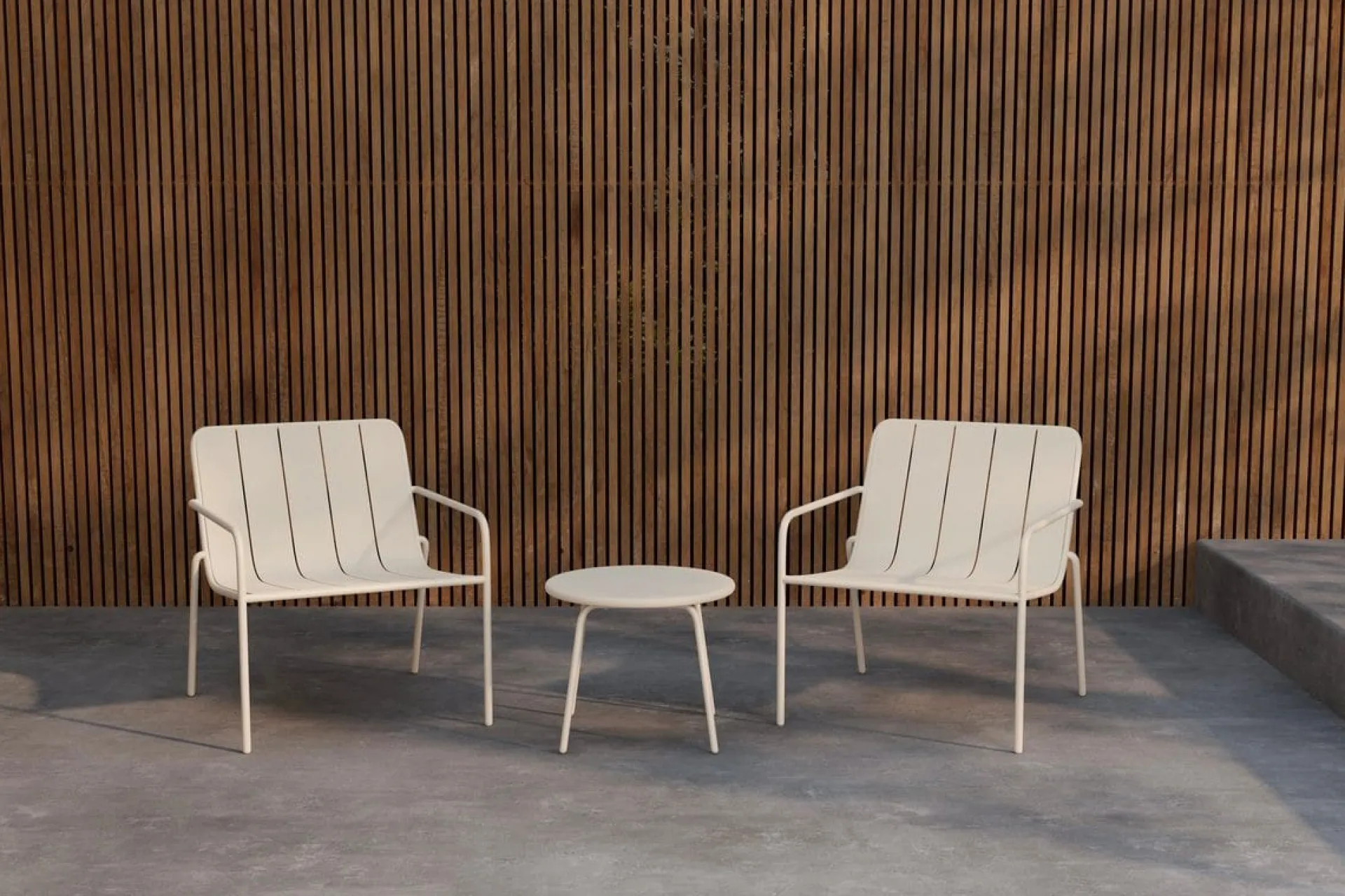 Venture Home Balkonggrupper|Balkongmøbler-Minos kafégruppe utendørs Beige