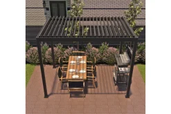 Paviljonger-Mirador Paviljong uten Vegger 300x400x250 cm Mørkegrå