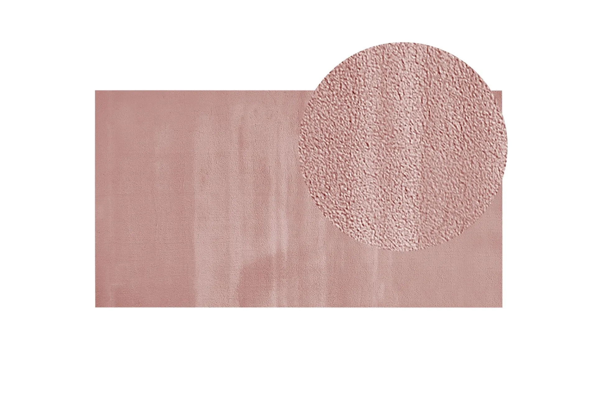 Skinn & Pelstepper-Mirpur Skinnteppe 80x150 cm Rosa