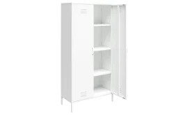 Dorel Home Oppbevaringsskap|Skap-Mission District Highboard Hvit
