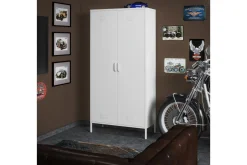 Dorel Home Oppbevaringsskap|Skap-Mission District Highboard Hvit