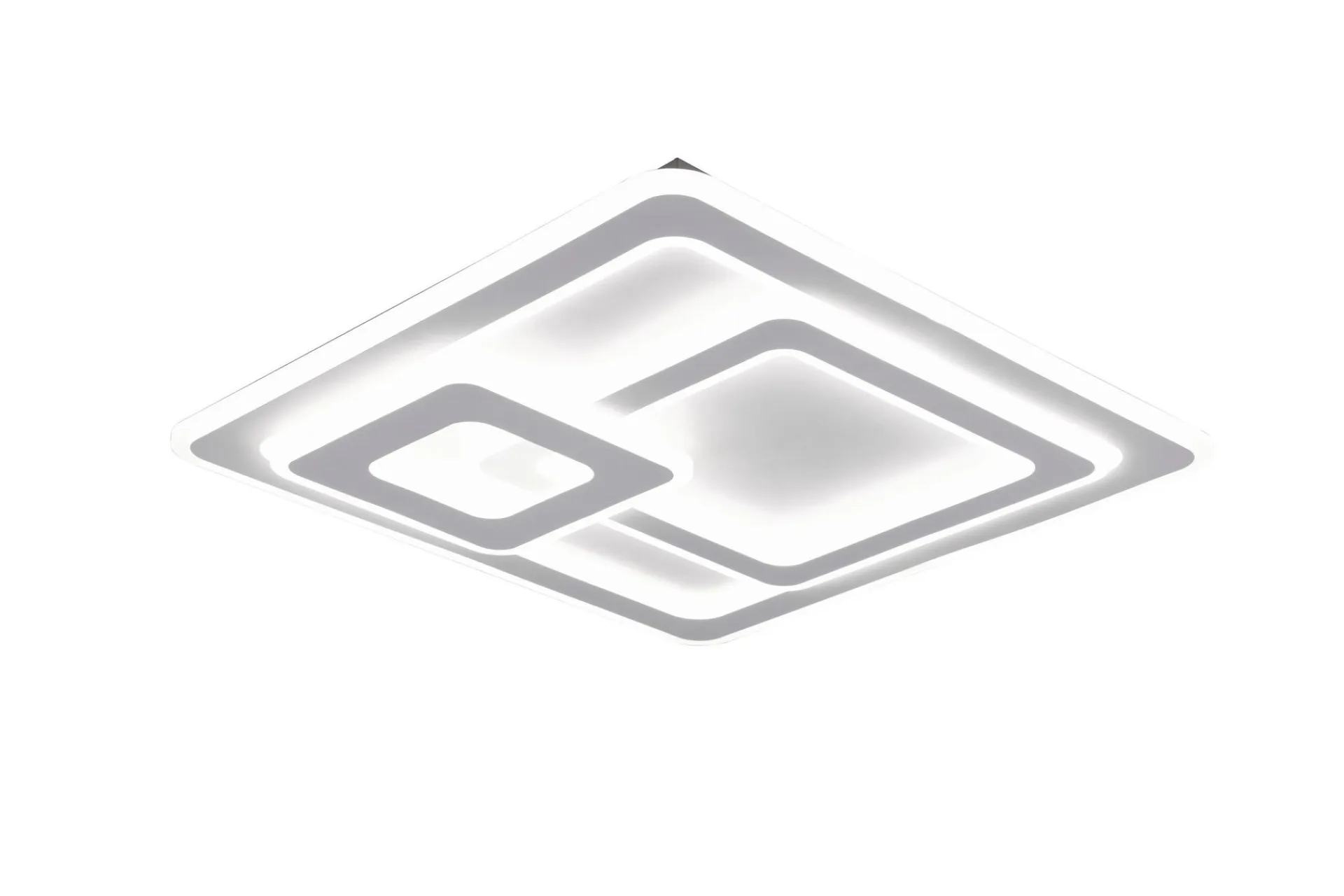 Trio Lighting Mita LED-Taklampe Neliö Matthvit