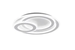 Trio Lighting Kjøkkenlampe|Vinduslampe-Mita LED-Taklampe Pyöreä Matthvit
