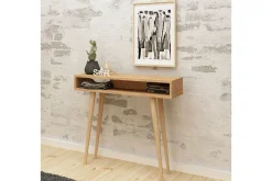 Gangbord|Avlastningsbord-Mod Design Avlastningsbord Brun,Hvit