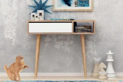 Gangbord|Avlastningsbord-Mod Design Avlastningsbord Brun,Hvit