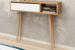 Gangbord|Avlastningsbord-Mod Design Avlastningsbord Brun,Hvit