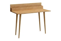 Kontorbord-Mod Design Skrivebord 100 cm med Oppbevaring Rum Brun