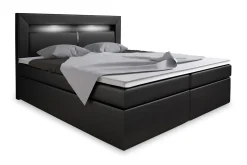 Cloud47 Modena Sengepakke 160x200 med Oppbevaring+LED Sengegavl