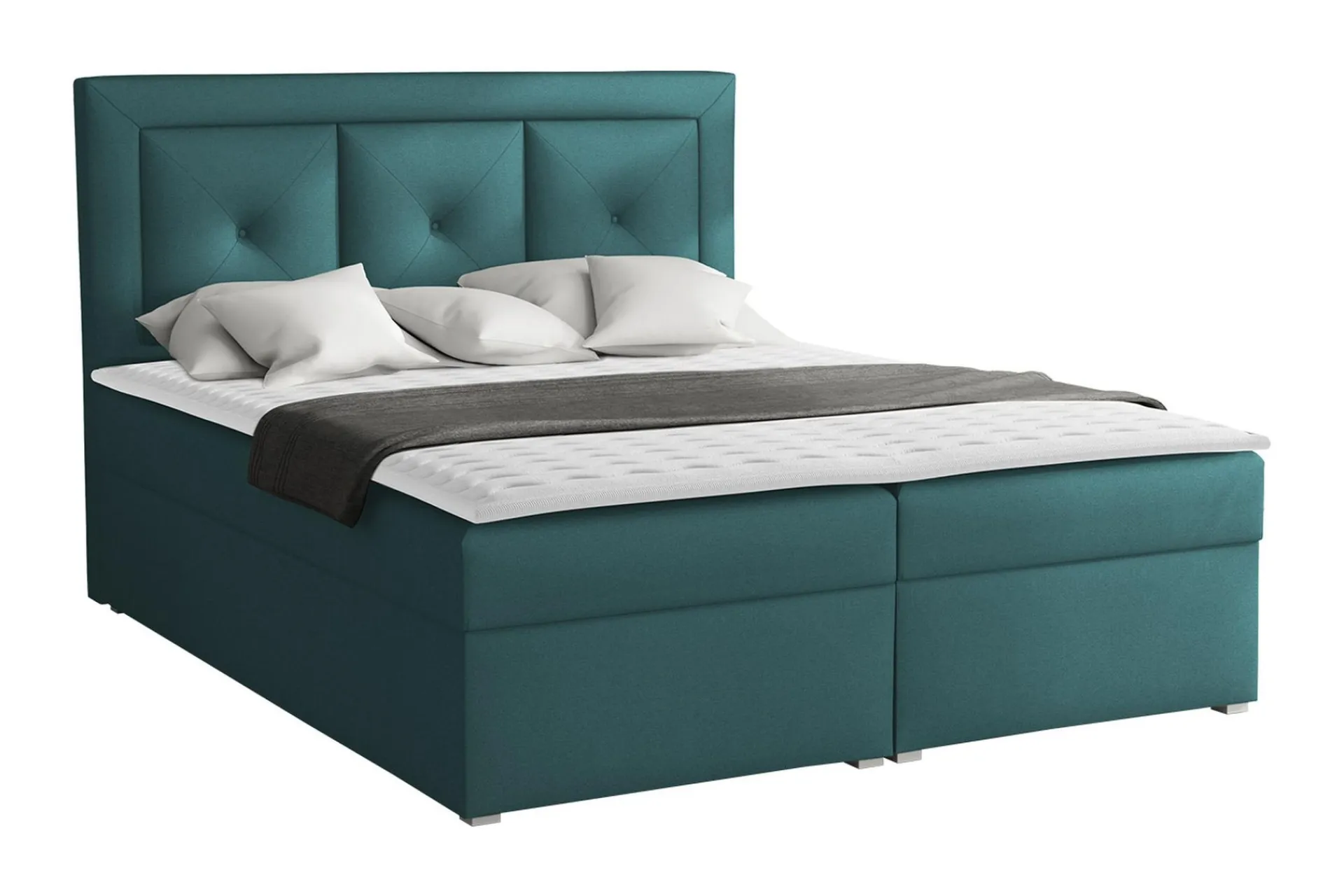 Kontinentalsenger|Seng Med Oppbevaring-Moden Kontinentalseng 140x215 cm Zostera 3