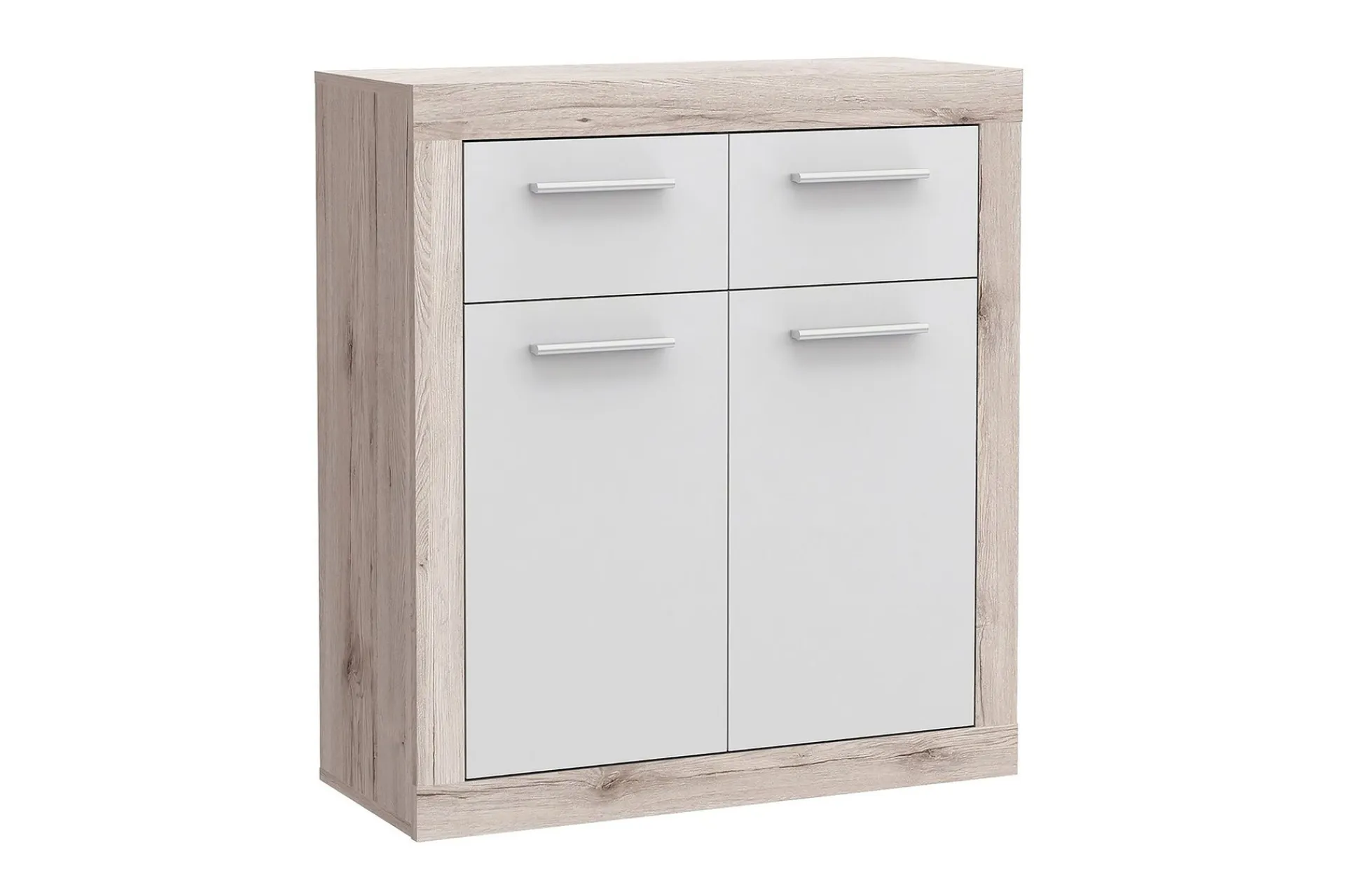 Sideboard & Skjenker-Mohaned Skjenk 34x83 cm Brun,Hvit