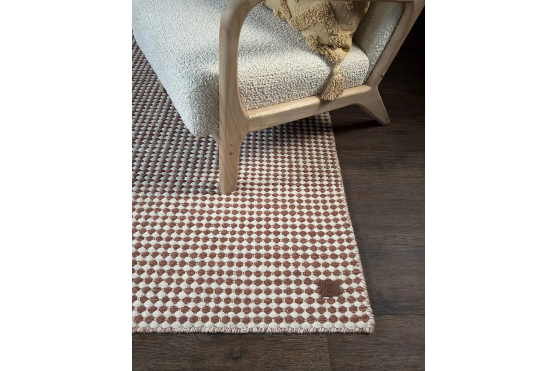 KM Home Moderne Tepper-Mohardi Ullteppe 200x300 cm Rektangulært Terrakotta