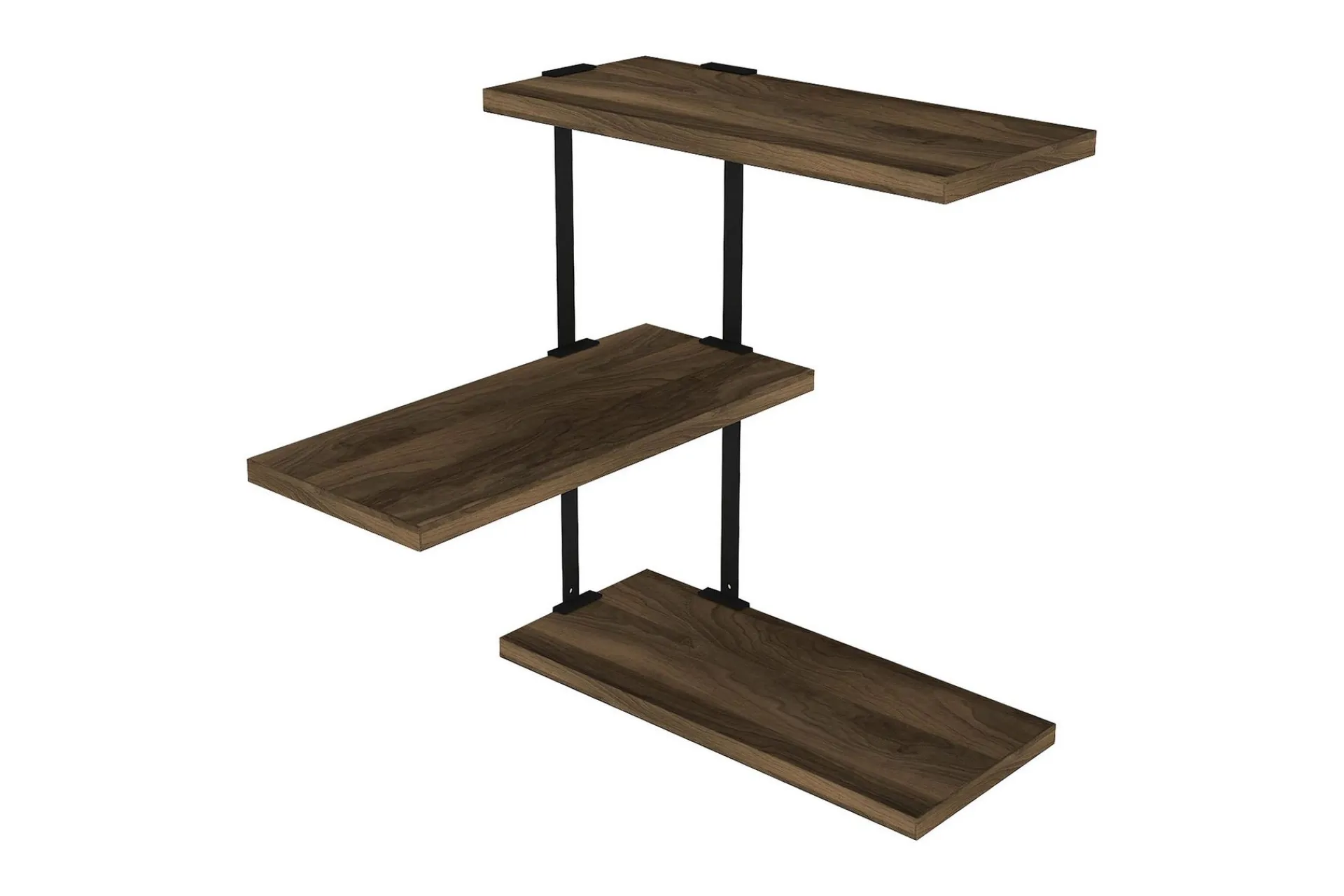 Vegghylle-Mohed Vegghylle 45 cm Brun,Svart
