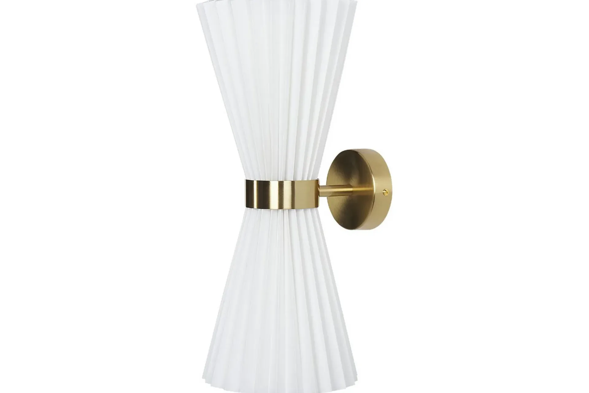 Nattbordslampe-Moletang Vegglampe 2 stk E14 Hvit