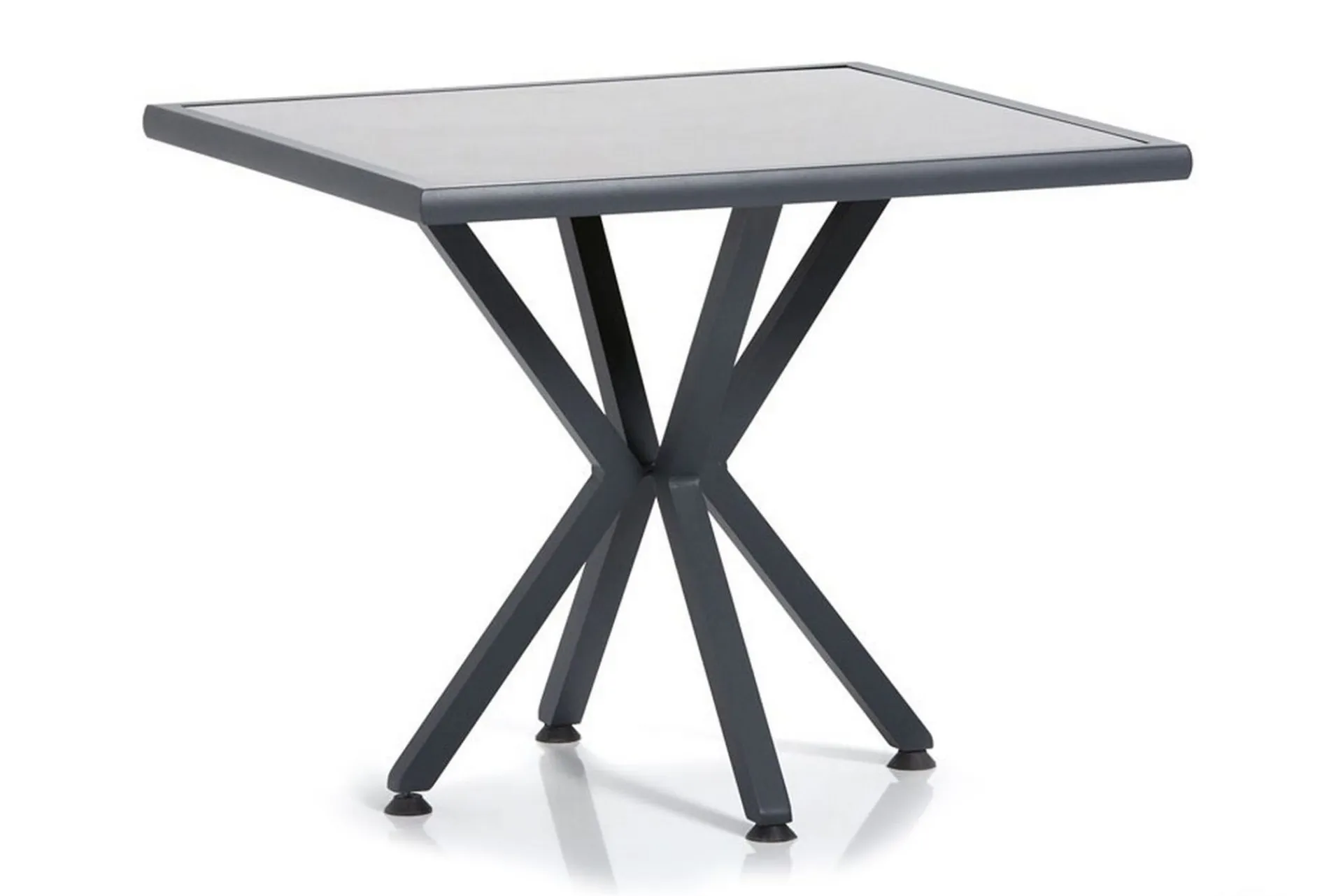 Balkongmøbler-Molgachi Balkonbord 90 cm Svart,Grey