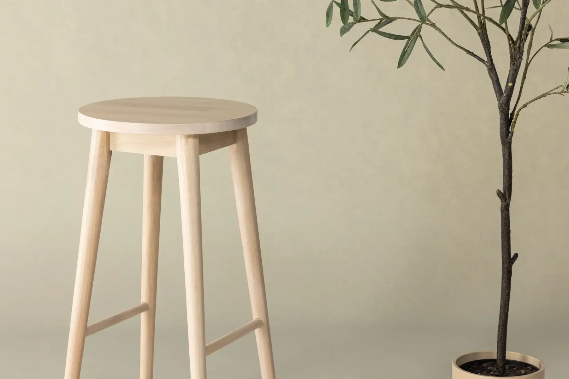VIND Vintilbehør|Barstoler-Mollösand Barstol 75 cm Whitewash