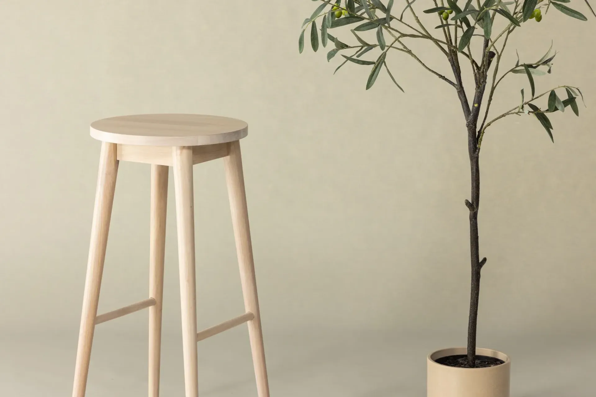 VIND Vintilbehør|Barstoler-Mollösand Barstol 75 cm Whitewash