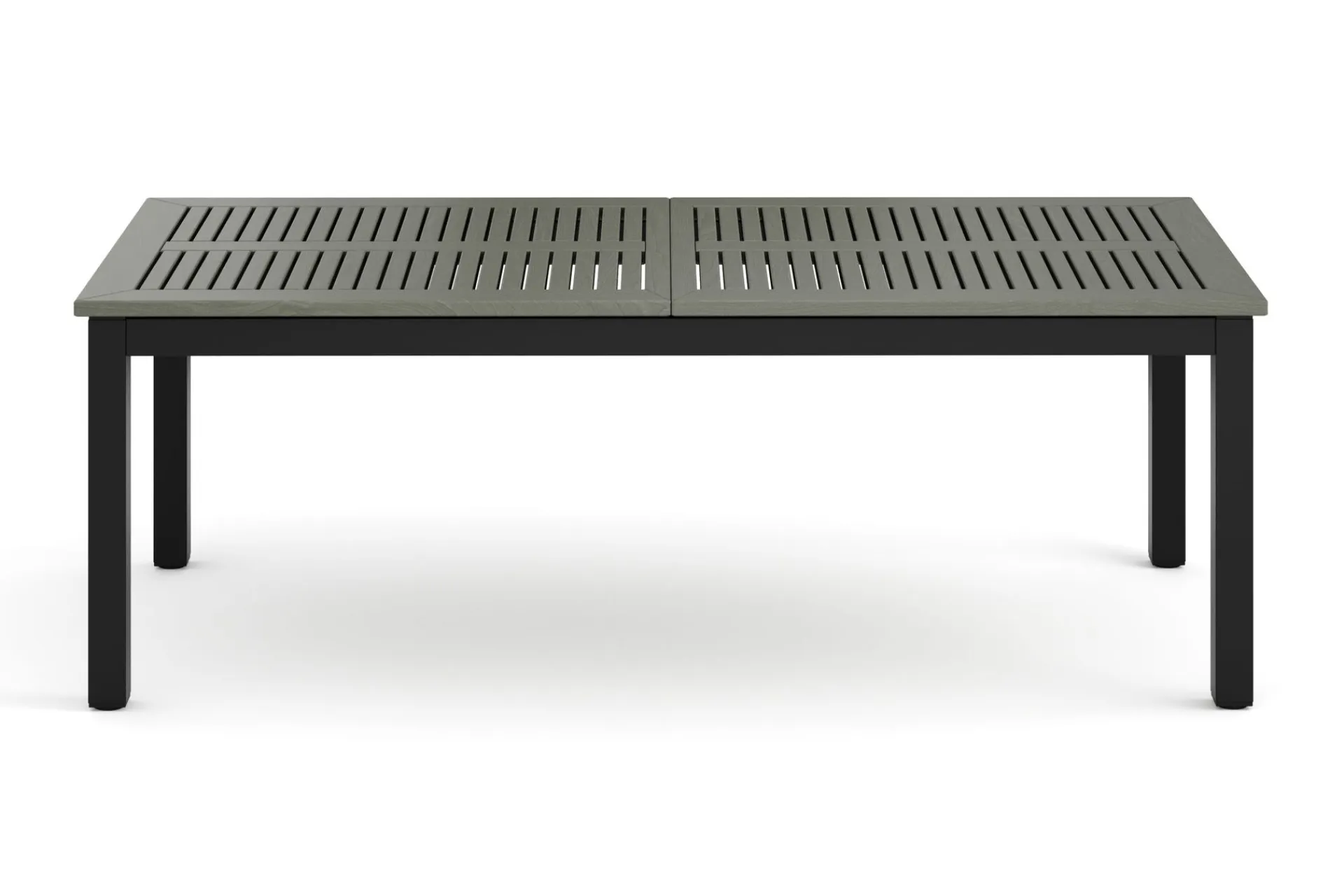 Comfort Garden Loungebord & Sofabord Utendørs-Monaco uttrekkbart utendørsbord 210/310x90 cm Svart/Grå