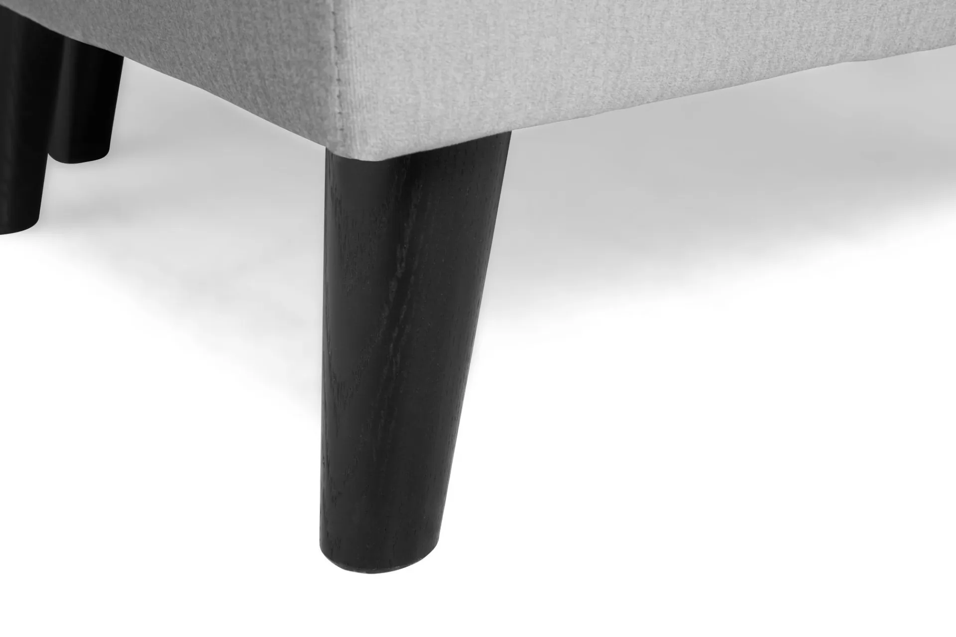Scandinavian Choice U-Sofa-Monroe U-sofa med divan høyre fløyel Light grey