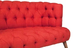 2 Seter Sofa-Monroew 2-seters Sofa Rød